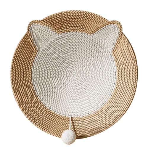 Katzen-Spielzeug, Balcony Pet Scratcher, Kratzbrett, Möbelschutz, Sturdy Design, (39,75 x 39,75 x 3,94 cm), perfekt für Katzen im Dining Room und Schlafzimmer von Générique