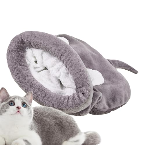 Katzenschlafsack - Katzen-Terrierkissen, weicher Schlafsack für Haustiere, Kuschelsack für Katzen | Bequemer Schlafsack mit atmungsaktivem Design, Bettmöbel für Katzen von Générique