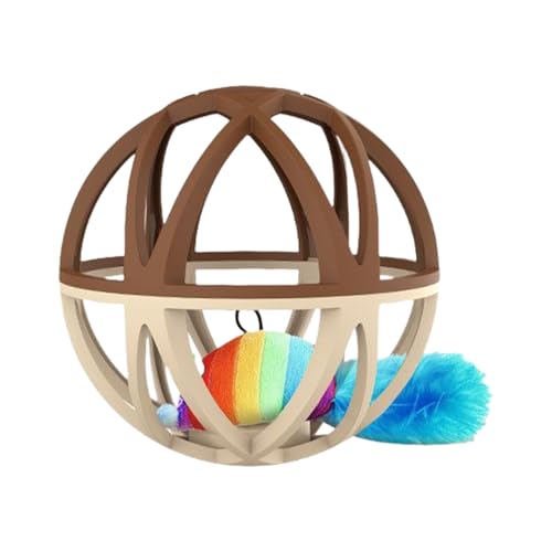 Katzenspielzeug – Spielzeug zur Bereicherung des Balls mit Sound, Indoor-Spielzeug, Kätzchen, Zubehör für Hunde, Welpen, Übung, Stimulation, Jagd, Langeweile, Weihnachten Katzenspielzeug – Spielzeug zur Bereicherung des Balls mit Sound, Indoor-Spielzeug, Kätzchen, Zubehör für Hunde, Welpen, Übung, Stimulation, Jagd, Langeweile, Weihnachten von Générique