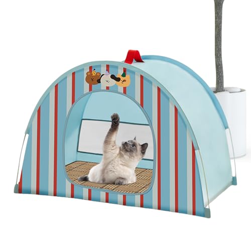 Katzenzelt für den Innenbereich, tragbares Zelt für Hunde, faltbar, waschbar, atmungsaktiv, mit Belüftung, für Kätzchen, Welpen, kleine Hunde, , Outdoor, Garten Katzenzelt für den Innenbereich, tragbares Zelt für Hunde, faltbar, waschbar, atmungsaktiv, mit Belüftung, für Kätzchen, Welpen, kleine Hunde, , Outdoor, Garten von Générique