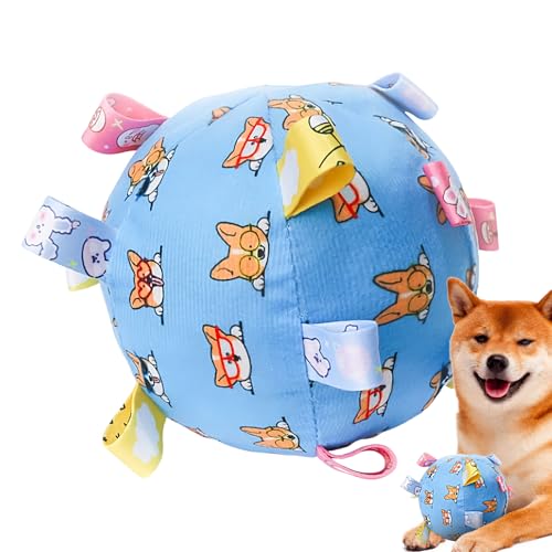 Kauspielzeug für Hunde – interaktiver Ball für Welpen und Erholungsspiel – Zubehör für Haustiere, verschleißfest, für drinnen und draußen, Haus, Garten Kauspielzeug für Hunde – interaktiver Ball für Welpen und Erholungsspiel – Zubehör für Haustiere, verschleißfest, für drinnen und draußen, Haus, Garten von Générique