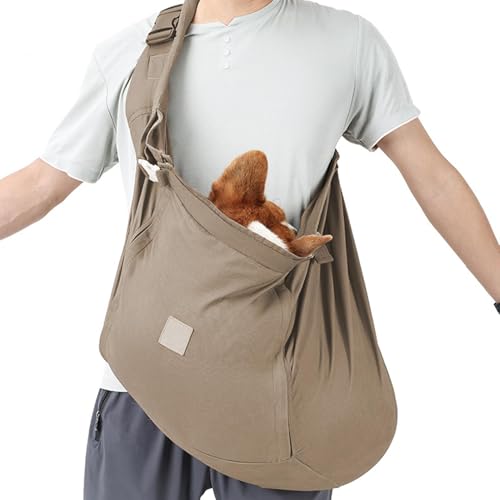 Komfortabler Reisegepäckträger, Haustiersicherungsseil, stylische Haustiertasche, weicher Hundekäfig, gepolsterter Sling Carrier, vielseitige Haustier-Halter, Katzen-Rückzugtasche, Sling Carrier für von Générique