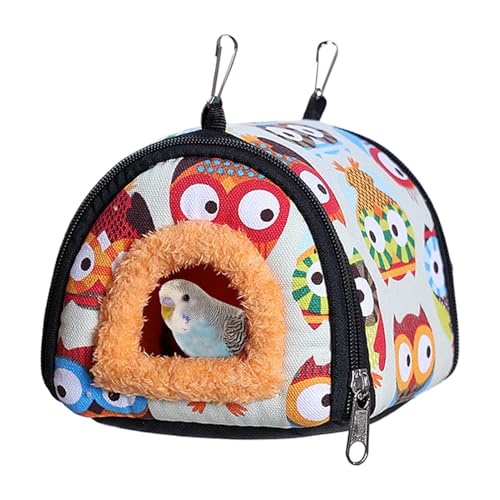 Niedliches Hamsterbett, kleines Tiernest, Zippered Hamsternest, Thickened Bedding House mit Reißverschluss, Hamster Sleeping Bag, Guinea Pigs Beds, Hamster Sleeping Bag für Dwarf Hamster Tinny von Générique