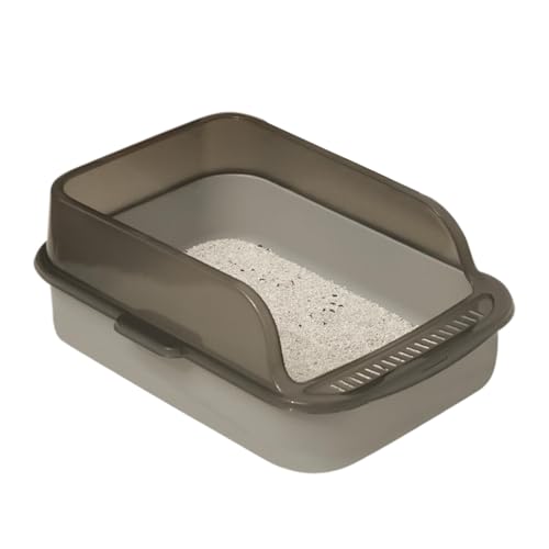 Open Litter Box, Leak-Proof High-Sided Cat Pan, Easy-to-Clean Open Top Kitten Toilet for Indoor Use, Odor Control & Hygienic Design, 39,9 x 11,02 x 5,71 cm von Générique