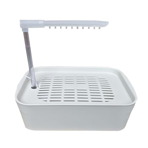 Parrot Bath Tub, automatische Vogel-Dusche, USB Powered Cockatiel Fountain, Pet Cage Bath Toy, Spaß und Bequemes Vogel-Grooming Zubehör, Bad für kleine und mittelgroße Brüste von Générique