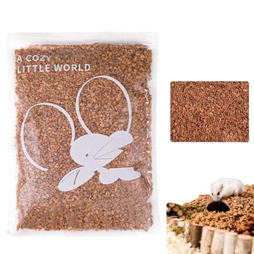 Pet Bedding für kleine Tiere, natürliche Geruchskontrolle, komfortable Wohndekoration, Hamsterkäfig, saugfähig und hygienisch für den Innenbereich im Haus, 24 x 11,81 x 3,15 cm von Générique