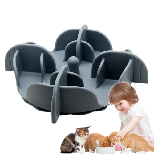 Pet Bowl Feeder langsam – Puzzleschale aus Silikon ohne Rutschen, erhöhter Hundenapf gegen Gulping | langsames Fressen für mittelgroße Hunde, ein Gericht für Haustiere ohne Pet Bowl Feeder langsam – Puzzleschale aus Silikon ohne Rutschen, erhöhter Hundenapf gegen Gulping | langsames Fressen für mittelgroße Hunde, ein Gericht für Haustiere ohne von Générique