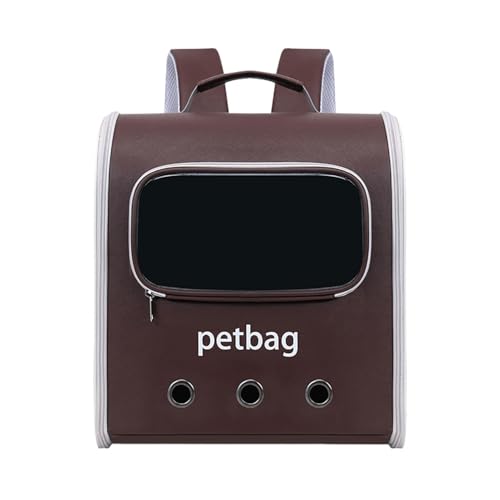 Pet Carrier Backpack, Cat Backpack erweiterbar, Dog Carrier Backpack, Pet Carrier Small Dogs Expandable Pet Carriers Back Pack für Katzen und kleine Hunde mit großer Kapazität für bequeme Reise von Générique