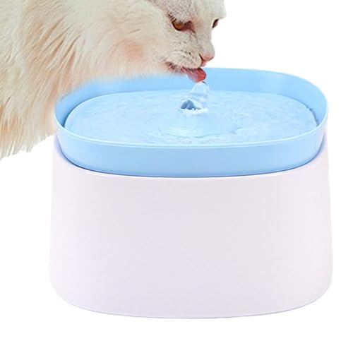 Pet Drinking Fountain, abnehmbar, Haustier-Trinkbrunnen, Wasserschale für Katzen, tragbar, für Zuhause und unterwegs, geeignet für drinnen und draußen, einfache Wartung von Wasser von Générique