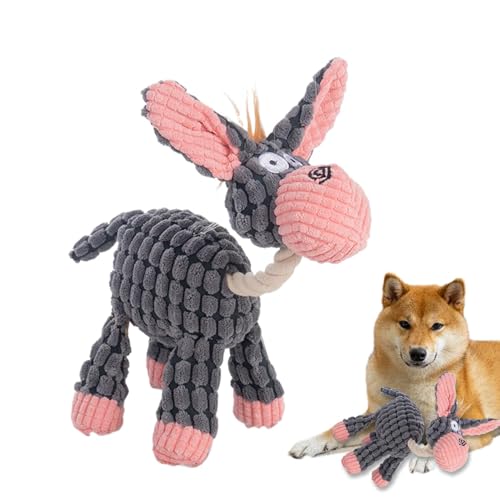 Pet Plush Sound Toys, Squeaky Pet Stuffed Tier, Dog Squeaky Toy, Interaktives Haustierspielzeug für Hunde, Squeaky Plush Dog Toy, Pet Toy für kleine Hunde, mittelgroßes Hundespielzeug, Plüschtier mit von Générique