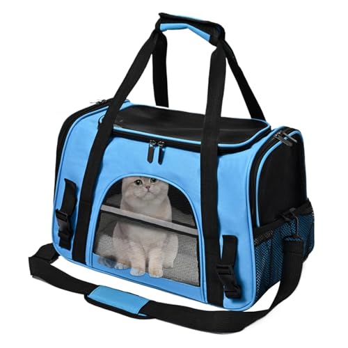 Pet Shoulder Carrier Bag für Katzen und kleine Hunde | Weiche tragbare Puppy Carrying Bag mit verstellbarem Gurt | Lightweight Travel Tote für Haustiere | Praktische Schultertasche für einfachen von Générique