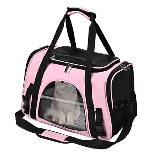 Pet Shoulder Carrier Bag für Katzen und kleine Hunde | Weiche tragbare Puppy Carrying Bag mit verstellbarem Gurt | Lightweight Travel Tote für Haustiere | Praktische Schultertasche für einfachen von Générique