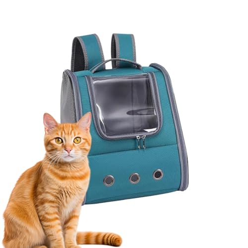 Pet Travel Backpack, Cat Carrier Bag, Foldable Backpack, Lightweight Carrier, Outdoor Backpacks for Walking, Going Out, Driving, Traveling 12.6x11.02x14.57 inches von Générique