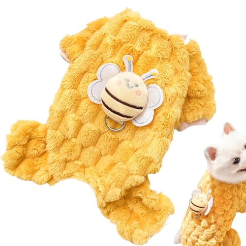 Pullover für mittelgroße Hunde, Sweatshirt für Hunde, niedliche Kleidung für Hunde, Bienen-Outfits für süße Hunde, Pullover für Hunde, Pullover für Welpen, warme Kleidung für Hunde von Générique