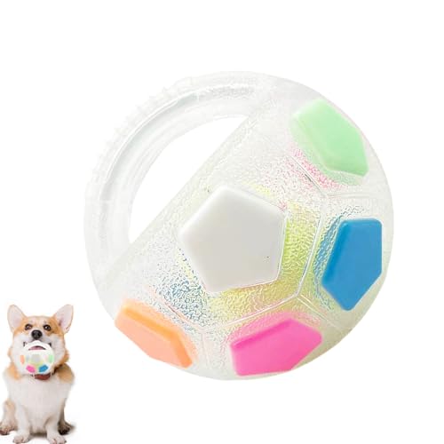 Puppy Demanding Ball | Interaktives rundes Quietschspielzeug, Kauball für Hunde für aggressive Maschen, Trainingszubehör für Haustiere für das hochwertige Material Puppy Demanding Ball | Interaktives rundes Quietschspielzeug, Kauball für Hunde für aggressive Maschen, Trainingszubehör für Haustiere für das hochwertige Material von Générique