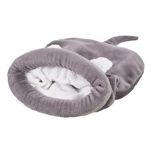 Schlafsack für Katzen, Winterschlafsack für Katzen | Katzenhöhle 19,6 x 15,7 Zoll, selbstwärmende Matte für Katzen und Hunde, Plüsch, für Kätzchen, Umarmungen, beruhigende Tasche für Katzen von Générique