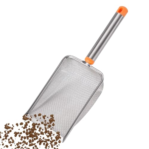 Sifting Litter Scoop, Reinigungswerkzeug Sand Scoop, Reinigung von Katzenstreu, Griff ohne Rutschen, Abfallbehälter, Kackhaufen, Reinigungswerkzeug für Haustiere von Générique