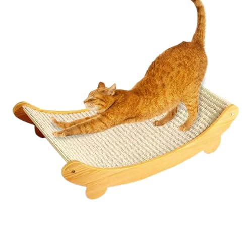 Sisal Cat Scratch Ramp – Cat Bed Board Pad Sisal | Natürliches Kratzbrett | Kratzbrett | Kratzbrett | Kratzbrett | Ramps Scracking Racking Racking Racking | P von Générique