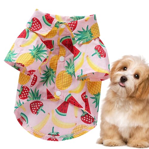 Sommer-Hundehemd, Fruchthundhemd, Kleidung für Hunde, atmungsaktiv, Hemd, Haustier-Shirt, Haustierkleidung, Kleidung von Générique