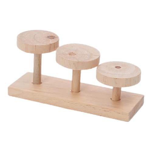 Spielplatz aus Holz für Hamster, Spielplatz für Hamster | Spielplatz für Hamsterkäfige, Brückenspielzeug für Chinchilla, Eichhörnchen, Zuckergleiter, Hamster, Zubehör von Générique