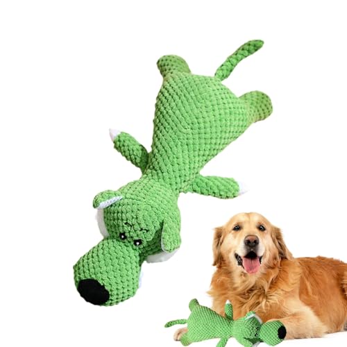 Tiergeformtes Hundespielzeug, Squeaky Dog Toys für Puppies, Plüschspielzeug für Hunde, Puppy Teething Chew Toys, Indoor Dog Plush Toys, Squeaky Dog Chew Toys, Dog Toys für große Hunde, kleine Hunde, von Générique