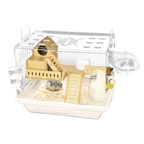 Transparenter Hamsterkäfig, transparent, für kleine Haustiere, atmungsaktiv, Gerbil, geräumiges Haus für Hamster, Mice, Gerbils, Pet Owners, Familien, Tierliebhaber, transparent Transparenter Hamsterkäfig, transparent, für kleine Haustiere, atmungsaktiv, Gerbil, geräumiges Haus für Hamster, Mice, Gerbils, Pet Owners, Familien, Tierliebhaber, transparent von Générique