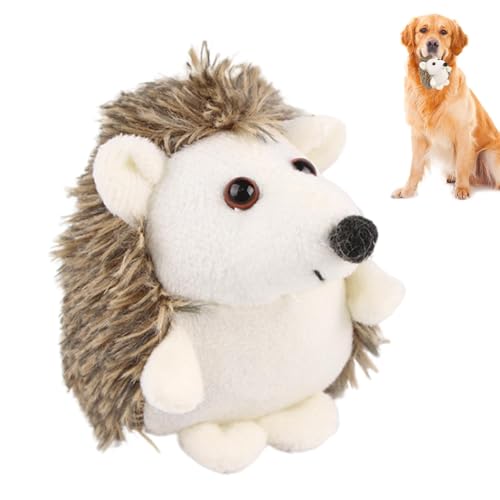 Velvet Hedgehog Dog Toy – Kleines Plüschtier für Haustiere, niedliches Plüschspielzeug | 6,9 x 9,4 cm, interaktive Versteckabdeckung, Hundetexon, -Zubehör von Générique