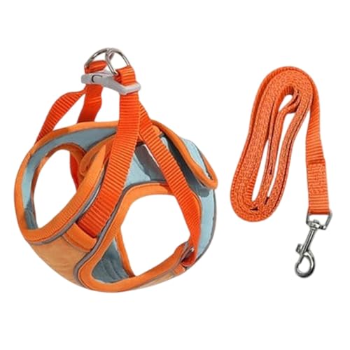 Verstellbare Haustier-Harness, reflektierende Haustierleine, Katzenwanderung, Harness, reflektierende Katzenjacke, Leine und Harness, bequeme Haustierjacke, Walking Cat Harness, verstellbare von Générique