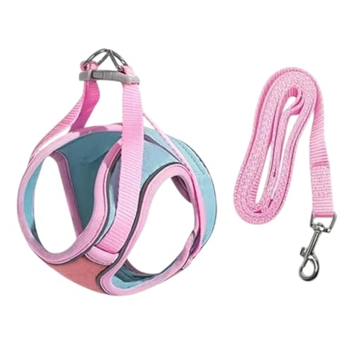 Verstellbare Haustier-Harness, reflektierende Haustierleine, Katzenwanderung, Harness, reflektierende Katzenjacke, Leine und Harness, bequeme Haustierjacke, Walking Cat Harness, verstellbare von Générique