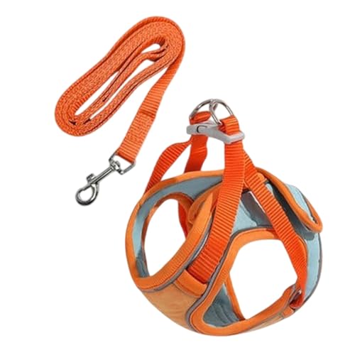 Verstellbare Haustier-Harness, reflektierende Haustierleine, Katzenwanderung, Harness, reflektierende Katzenjacke, Leine und Harness, bequeme Haustierjacke, Walking Cat Harness, verstellbare von Générique