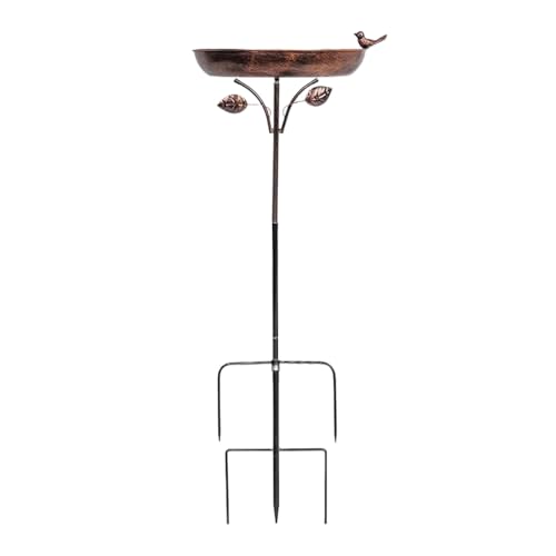 Vogeltränke für den Außenbereich – Vogeltränke, dekoratives Design mit Erdspieß mit 5 Zweigen für Garten im Freien Vogeltränke für den Außenbereich – Vogeltränke, dekoratives Design mit Erdspieß mit 5 Zweigen für Garten im Freien von Générique