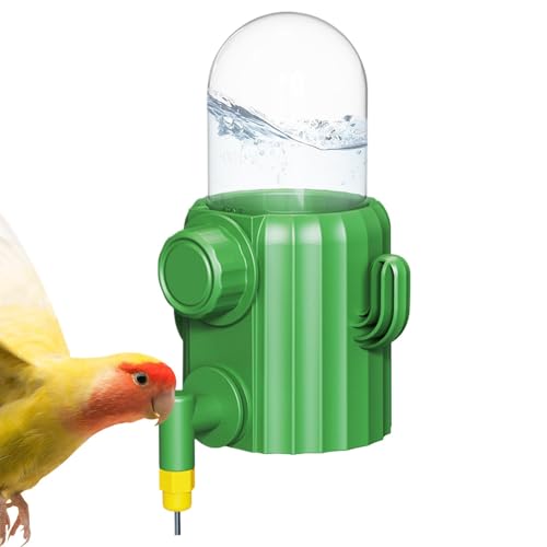 Vogelwasserspender, automatischer Kaktusabscheider, Wasserfeeder, Wasserfeeder, Wasserfeeder, Nahrungsergänzungsmittel für Cockatiel, Lovebirds, Entenvogel, Convenient, Hygienische Lösung für Fowl von Générique