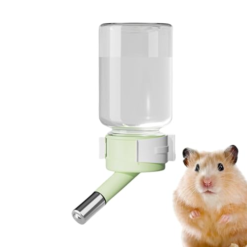 Wasserflasche für Zwerghamster, Wasserflasche für Kleintiere, tropffreie Wasserflasche für Hamster, Käfig zum Aufhängen, automatischer Wasserflaschenspender, 80 ml, für kleine Anim von Générique