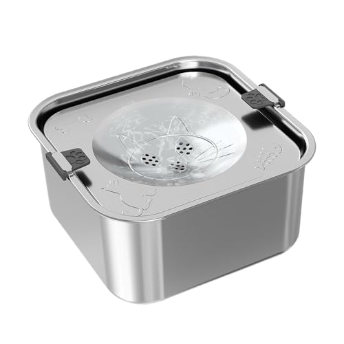 Wasserspender, groß, für Hunde | Wasserbrunnen, 3 l, für Haustiere, spritzwassergeschützt, große Kapazität, für Haustiere, Haus, Outdoor, Camping, Bauernhof, Reisen, Garten, Welpen Wasserspender, groß, für Hunde | Wasserbrunnen, 3 l, für Haustiere, spritzwassergeschützt, große Kapazität, für Haustiere, Haus, Outdoor, Camping, Bauernhof, Reisen, Garten, Welpen von Générique