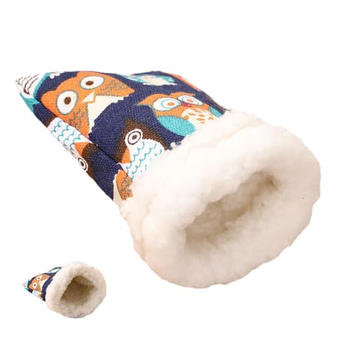 Winter Small Pet Sleeping Nest, Cozy Bag for Small Animals, Pet Warm Bed Nest, Soft Nest for Hamster and Chinchillas, Chinchillas Hamster Cozy Bed for Cold Weather For Resting, Entertainment von Générique