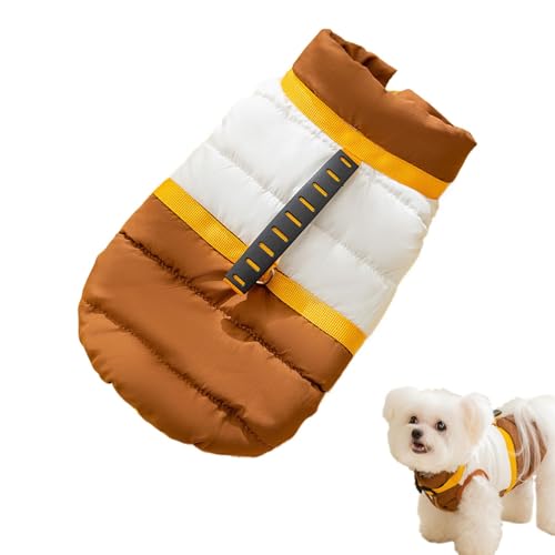 Wintermantel für Hunde, warme Hundejacke | dicke Winterweste für Hunde – dicke Hundejacke für Hunde bei kaltem Wetter, warme und winddichte Kleidung für Compa-Tiere von Générique