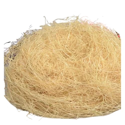 1 Packung 30g Jute Nistmaterial Nest Voliere Vögel Gefüllt Gras Vogelkäfig Zubehör Dekoration von Generisch