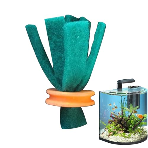 10 schwimmender Fischzuchtmopp – Fischzucht Laich-Mops, verschleißfester Zuchtmopp | Aquariumzubehör Fischzucht-Mop, Aquarium-Fisch-Ei-Liegebett für Aquarium von Generisch