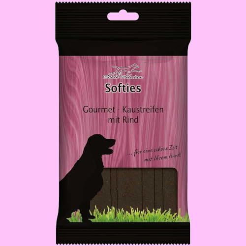 12 x 200 g Greenhound Softies - Gourmet-Kaustreifen (200 g (12er Pack), Rind) von Generisch