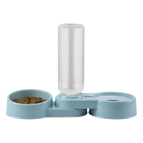 2-in-1-Wasser- und Futternapf-Set für Hunde und Katzen, abnehmbar, kein Verschütten, automatischer Wasserspender für kleine, mittelgroße Hunde und Katzen 2-in-1-Wasser- und Futternapf-Set für Hunde und Katzen, abnehmbar, kein Verschütten, automatischer Wasserspender für kleine, mittelgroße Hunde und Katzen von Generisch