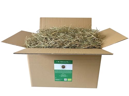 Miscanthus Wiedemann - 5kg Bio zertifiziertes Heu für Kaninchen, Meerschweinchen und andere Kleintiere. Beste Qualität direkt vom Landwirt. von Generisch