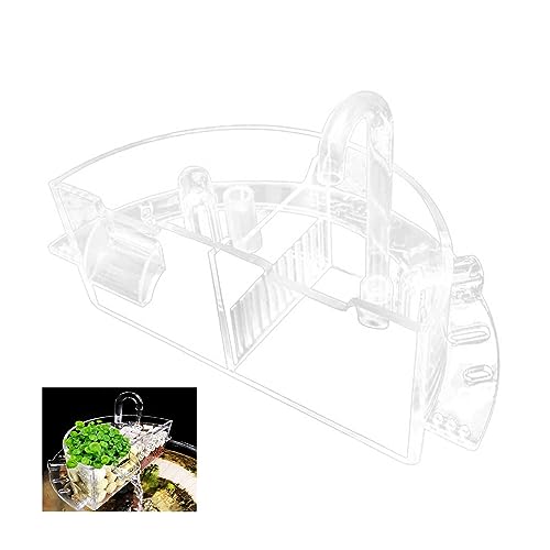 Acryl-Filterbox zum Aufhängen, externer Aquarium-Filter mit Erhaltungstropfen-Oberseite und multifunktionaler Wasserbox für klaren XL-Pool von Generisch