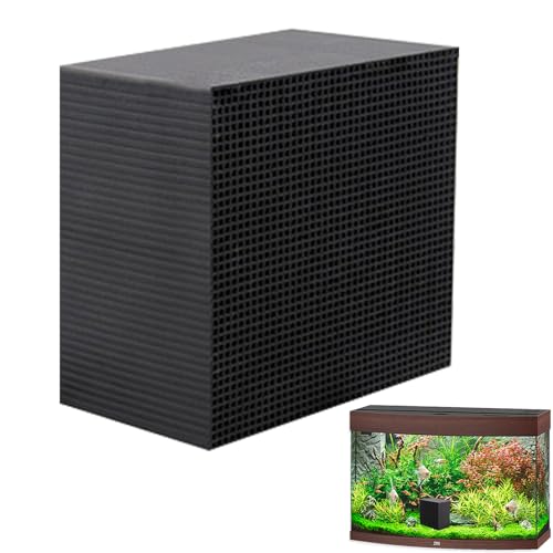 Aktivkohlewürfel – Kohlepellets Wasserreinigung | Pferdetrog Wasseraufbereitungswürfel für Teiche, Aquarien und Viehtröge | Leistungsstarkes Absorptions-Reinigungssystem Aktivkohlewürfel – Kohlepellets Wasserreinigung | Pferdetrog Wasseraufbereitungswürfel für Teiche, Aquarien und Viehtröge | Leistungsstarkes Absorptions-Reinigungssystem von Generisch