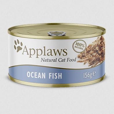 Applaws Cat Dose Nassfutter 6x156g (156 g (6er Pack), Meeresfisch) von Generisch