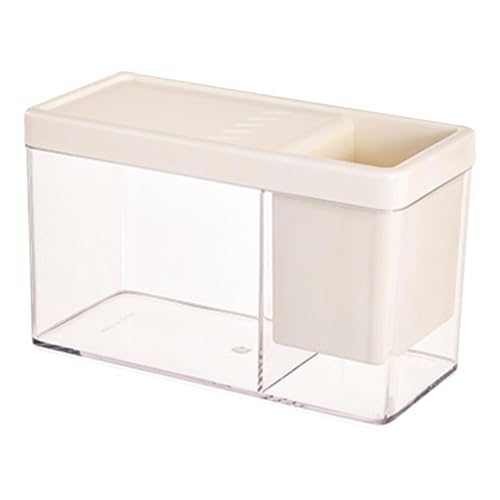 Aquarium, Transparentes Kleines Betta-Aquarium, Klares Fischaquarium, Desktop-Fischglas, Winziges Aquariumbecken Für Seeaffen, Garnelen, Schnecken von Generisch