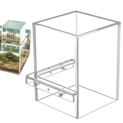 Aquarium, professionelles Aquarium, kleines, transparentes Fisch-Elevator-Tank, transparente, klare Fischaufzugs-Dekorationen für Aquarien, Wasserpflege von Generisch