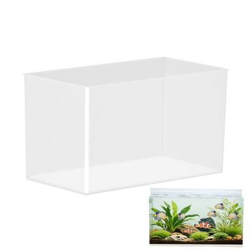 Aquarium - Becken Für Kampffische - Rahmenloses -Aquarium Mit Extra Klarer Schale für, Krabben & Dekoration im - oder Bürobereich Aquarium - Becken Für Kampffische - Rahmenloses -Aquarium Mit Extra Klarer Schale für, Krabben & Dekoration im - oder Bürobereich von Generisch