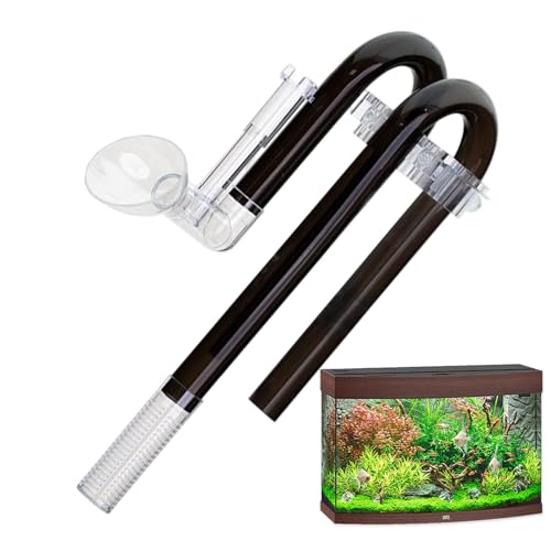 Aquarium-Filtereinlass und -auslass | Zu- und Abflussrohr-Set für Aquarien, Einlass- und Auslass-Set, externes Filter-Ersatzzubehör für Aquarien und Pflanzenwassertanks von Generisch