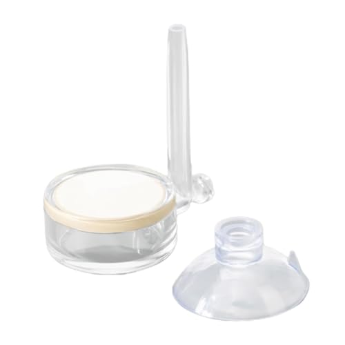 Aquarium Glas Co2 Diffusor Zerstäuber Transparent CO2 Diffusor Co2 Diffusor Kit für Effiziente Sauerstoffversorgung Hochleistung von Generisch