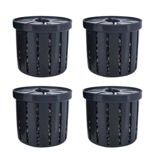 Aquarium-Pflanzenhalter-Set, stabiler Aquarienkorb, 4-teiliger Hydrokultur-Pflanzbecher mit offenem Netz-Design, ideal für Hotel, Wohnheim, Restaurant, Vermietung, Geschäftsdekoration, 4 x 3,4 x 3,5 Aquarium-Pflanzenhalter-Set, stabiler Aquarienkorb, 4-teiliger Hydrokultur-Pflanzbecher mit offenem Netz-Design, ideal für Hotel, Wohnheim, Restaurant, Vermietung, Geschäftsdekoration, 4 x 3,4 x 3,5 von Generisch